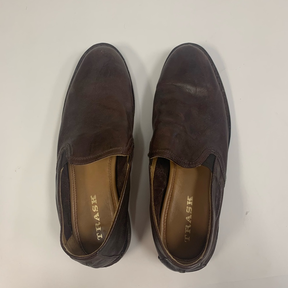 Trask leather mules